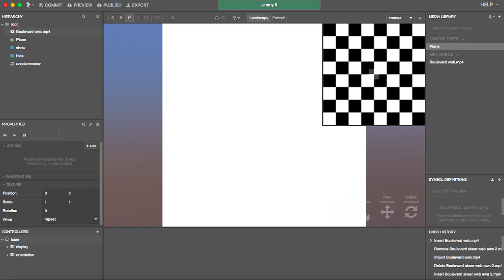 MP4 not showing in Studio (black & white Checkerboard) Studio Zapworks Forum